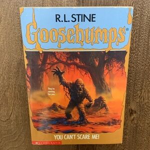 Vtg 1994 R.L. Stine Goosebumps You Can't Scare Me! Scholastic Paperback Book